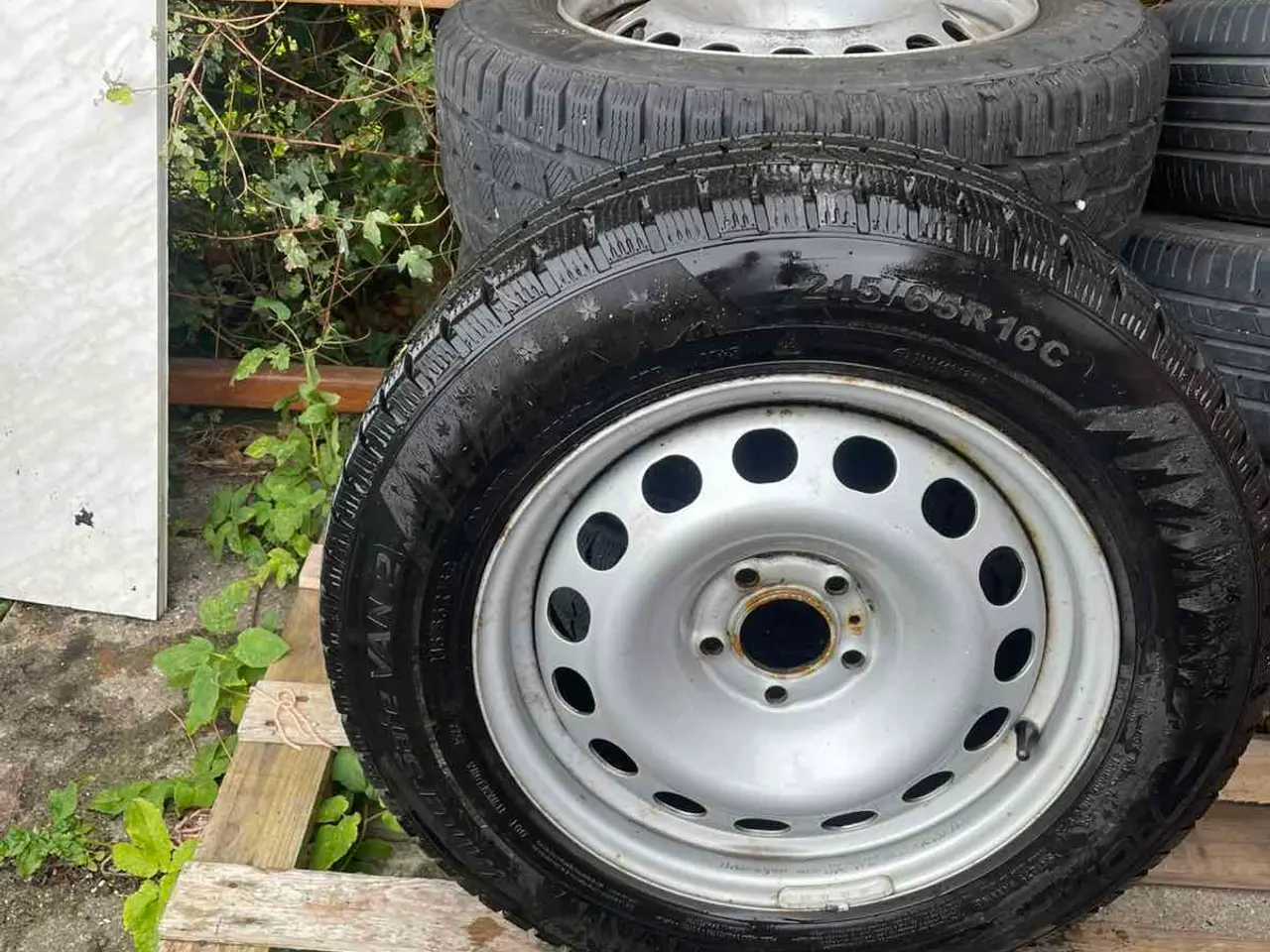 Billede 1 - 16 VW Transporter originale vinterhjul