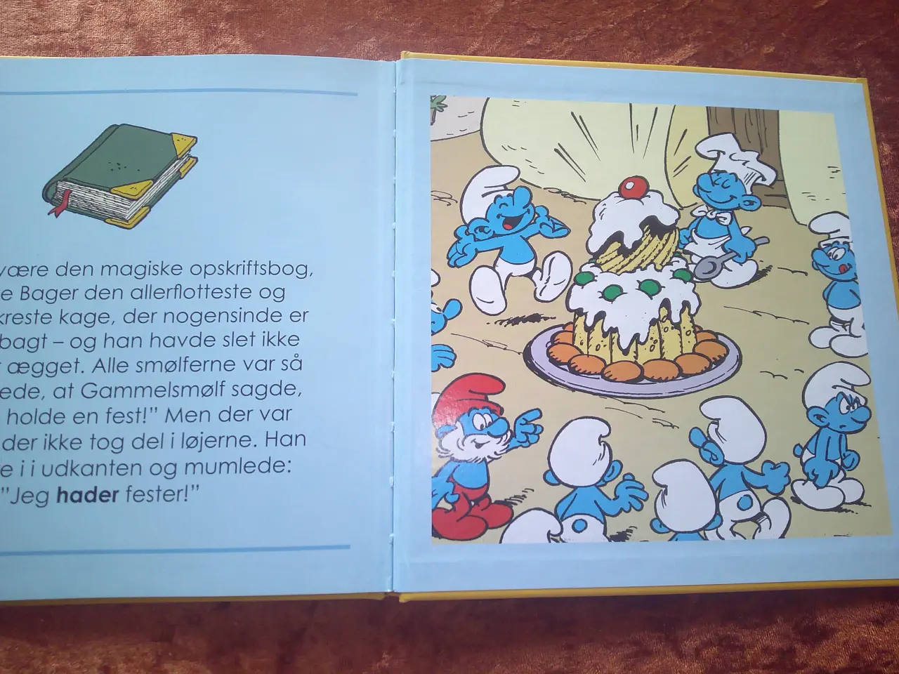 Billede 4 - Smølferne - smølfekagen, Peyo