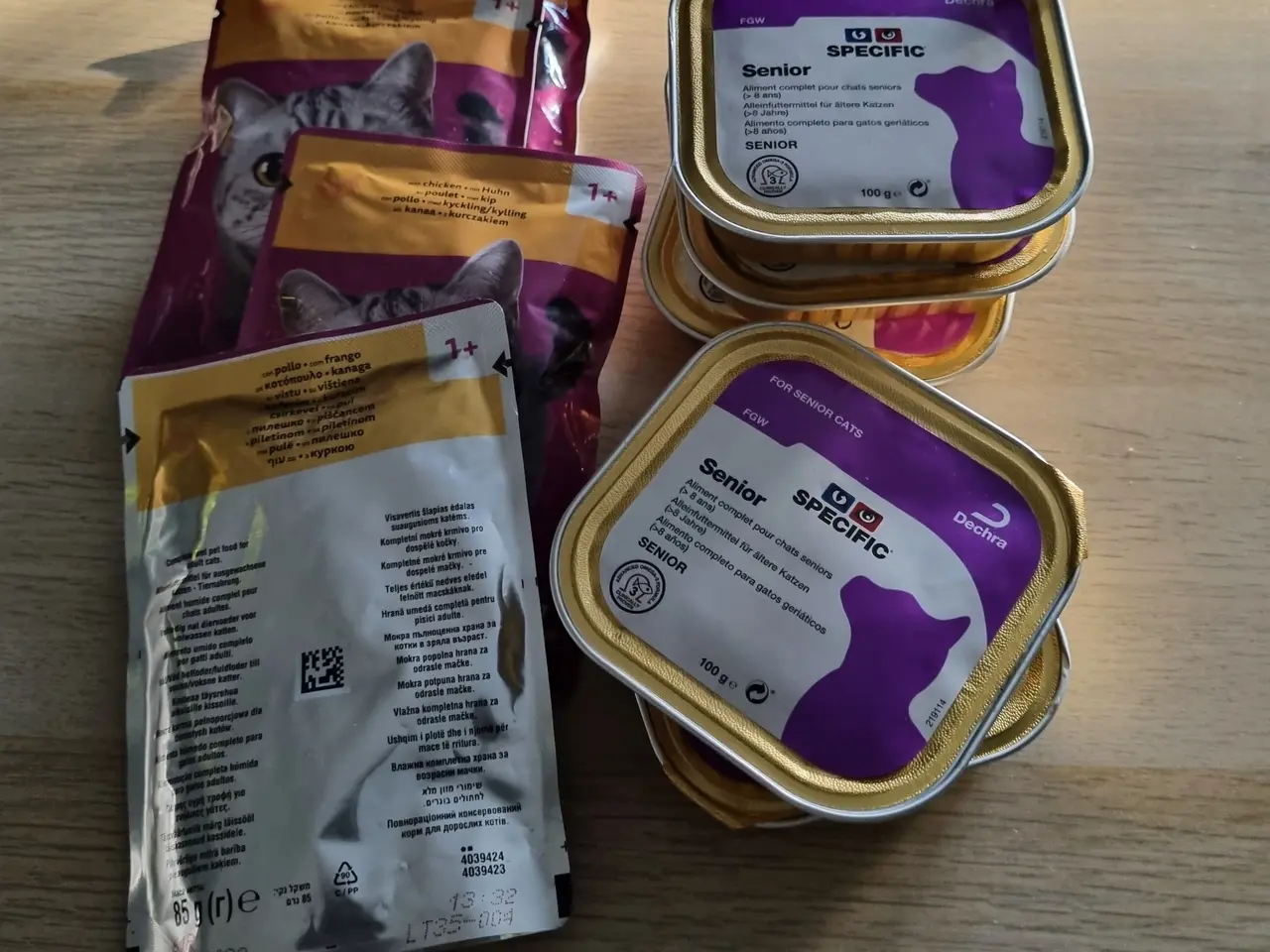 Billede 1 -  😻Specific FGW Senior kattemad pate + Whiskas 