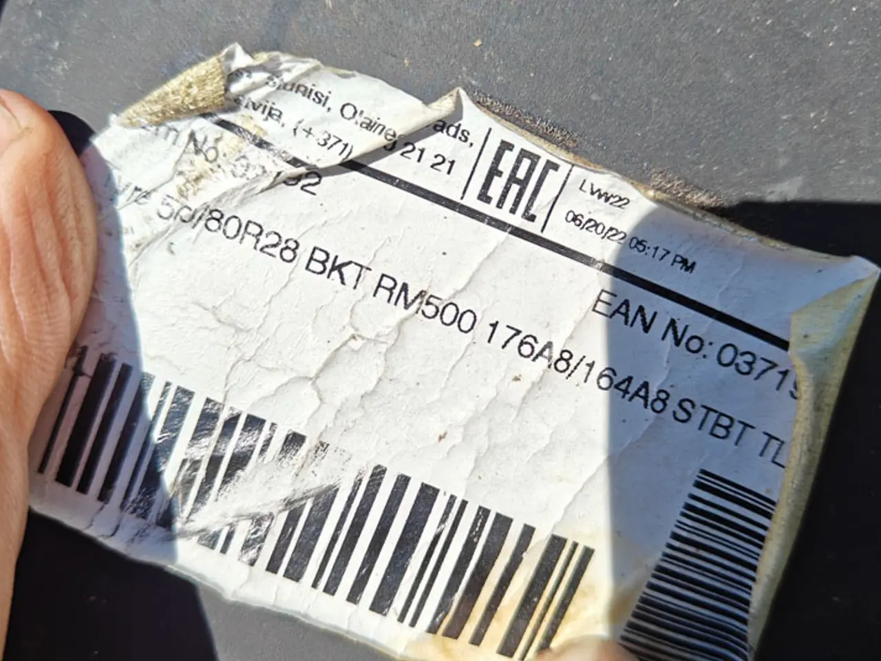 Billede 5 - BKT 500/80x28 RM 500