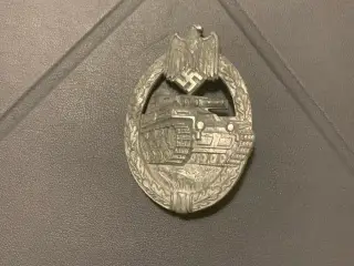 Sælger et flot og originalt Panzerkampfabzeichen W