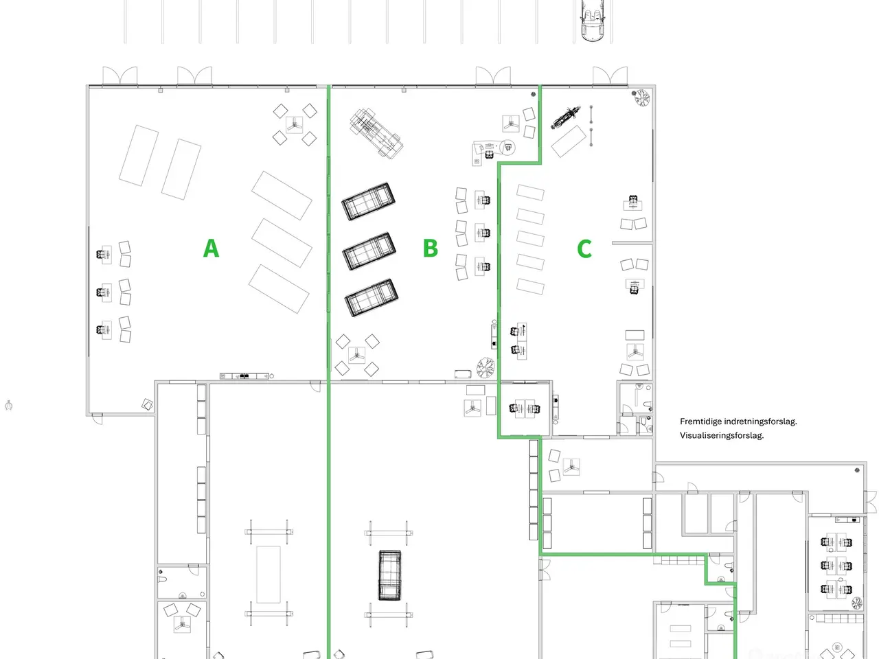 Billede 12 - Flot showroom/detail på trafikeret indfaldsvej