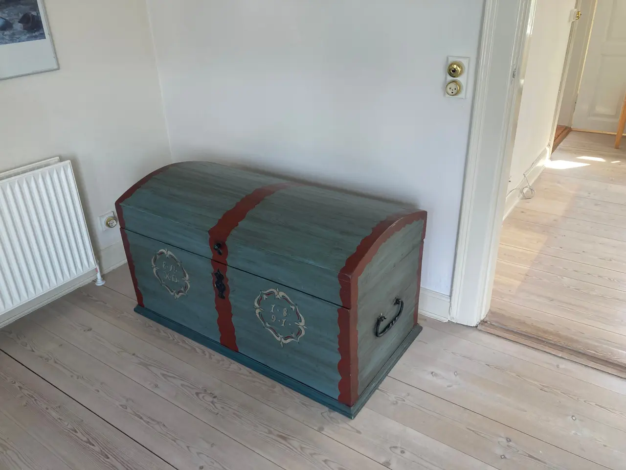 Billede 1 - Stor Træ kiste