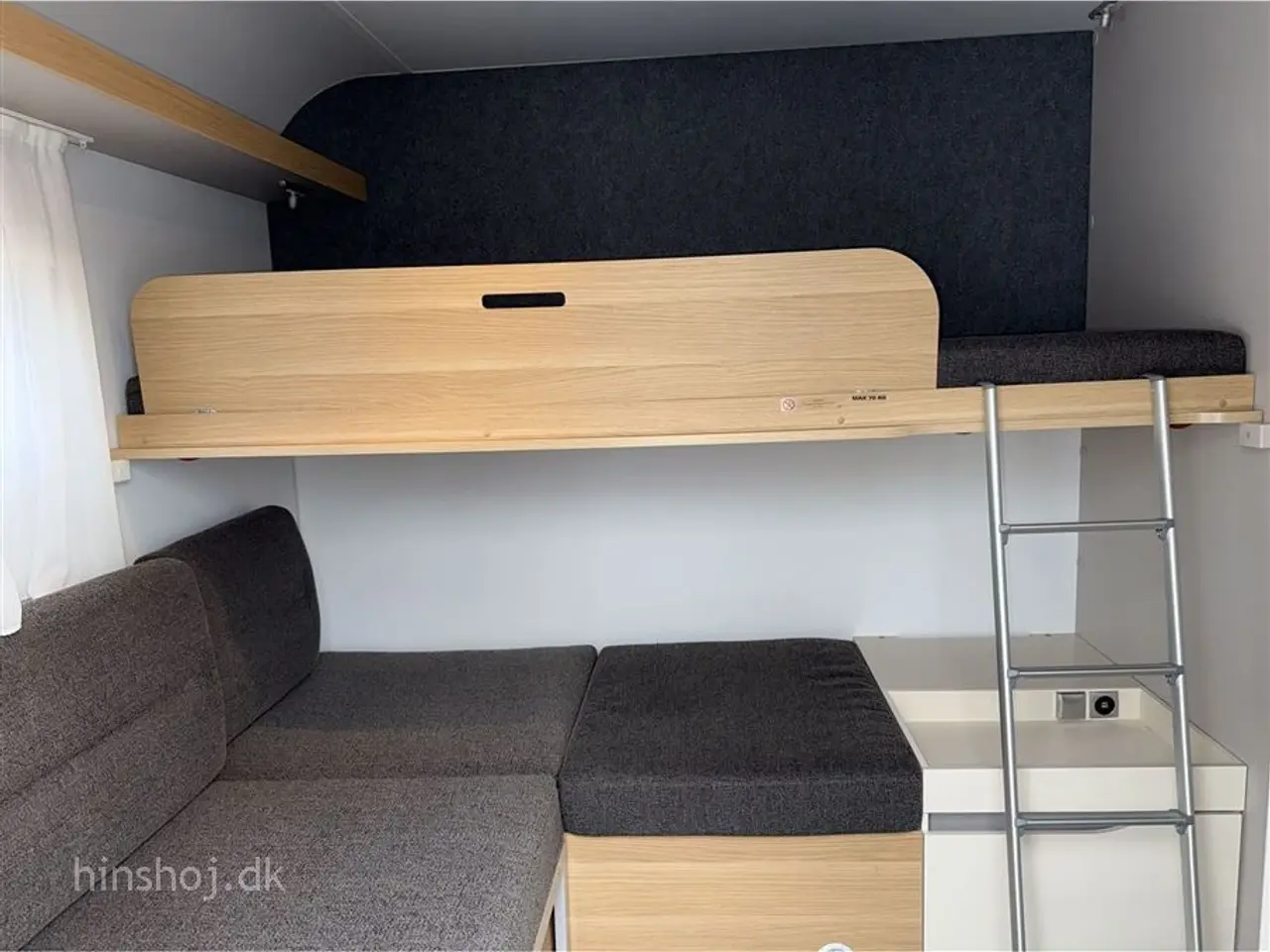 Billede 14 - 2021 - Adria Adora 673 PK Twin Lækker famillie vogn med køje med dobbeltseng fra Hinshøj Caravan