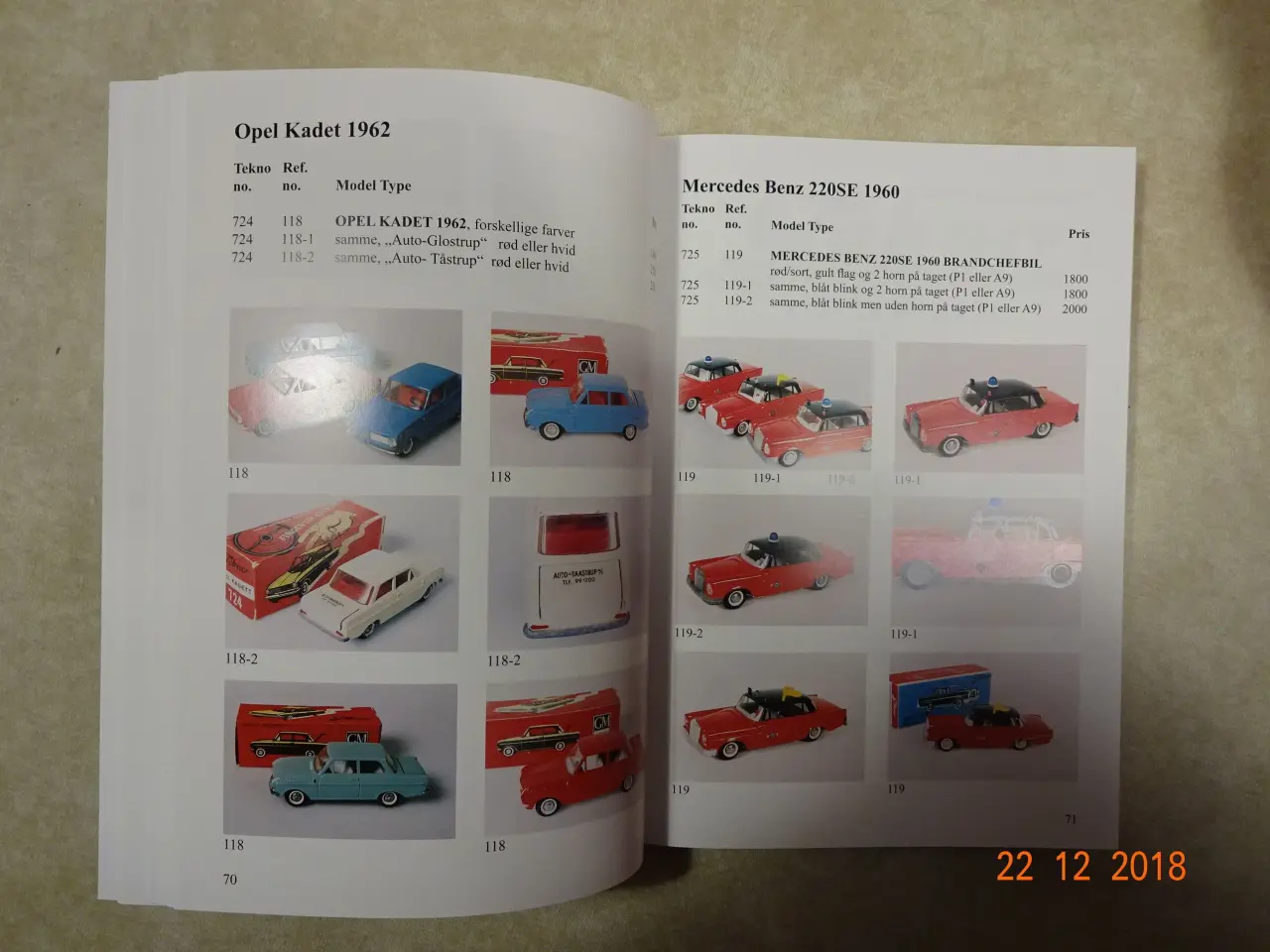 Billede 4 - Tekno Samlerkatalog 2018 