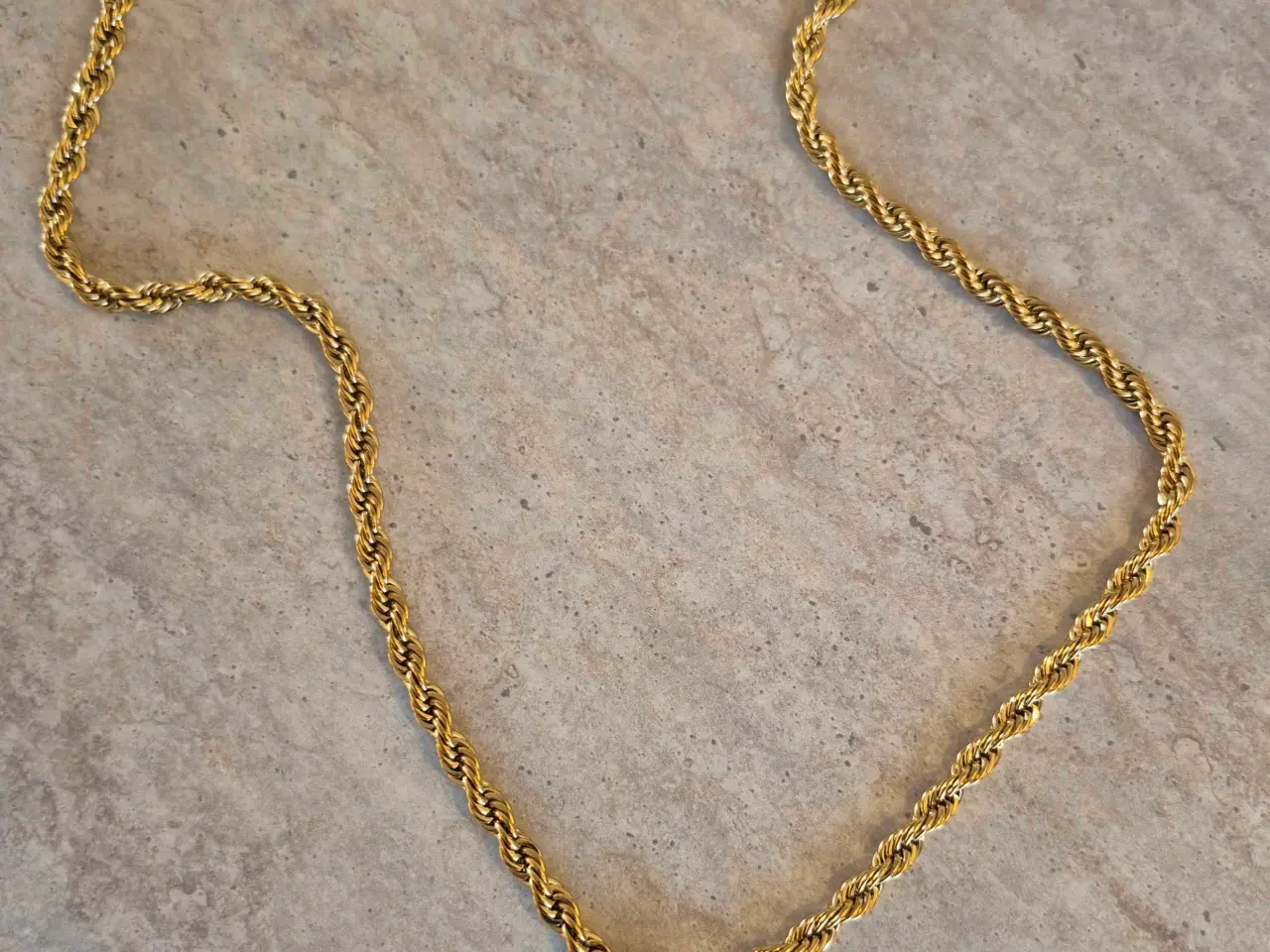 Billede 6 - Goldfilled rope eller franco kæde med medusa