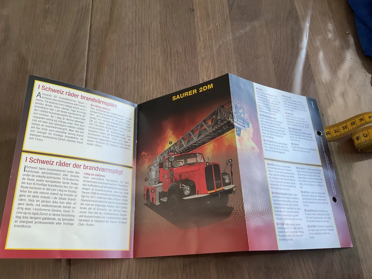 Billede 7 - Model brandbil saurer 2 DM