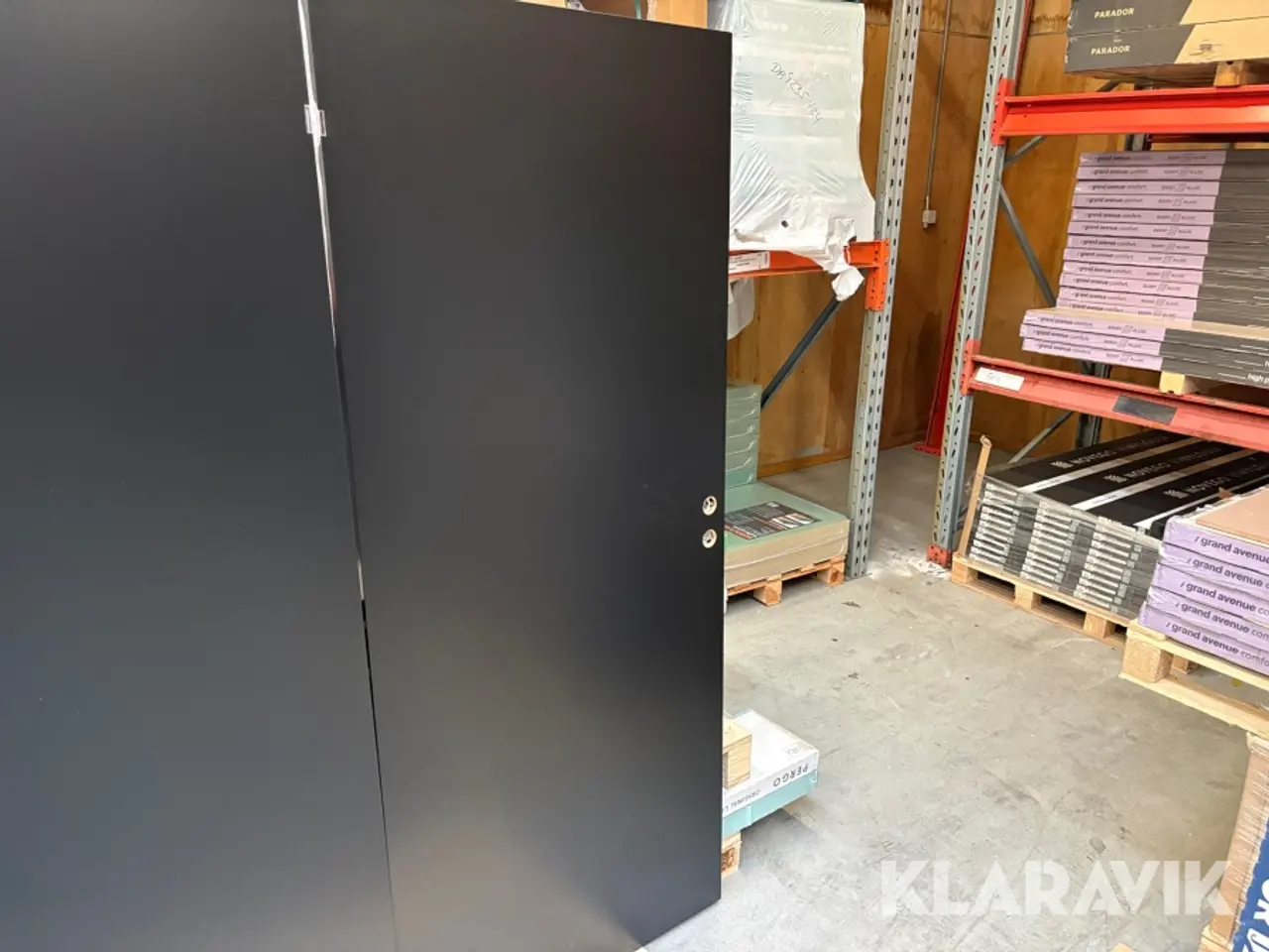 Billede 1 - Indvendig dør Swedoor Stable sort - 3 styks