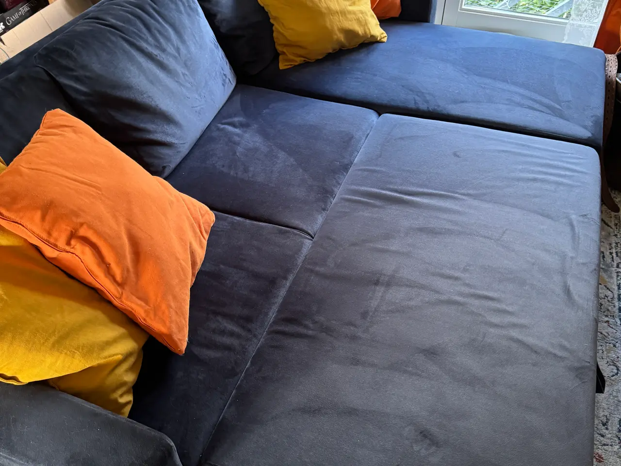 Billede 7 - Sovesofa med chaiselong