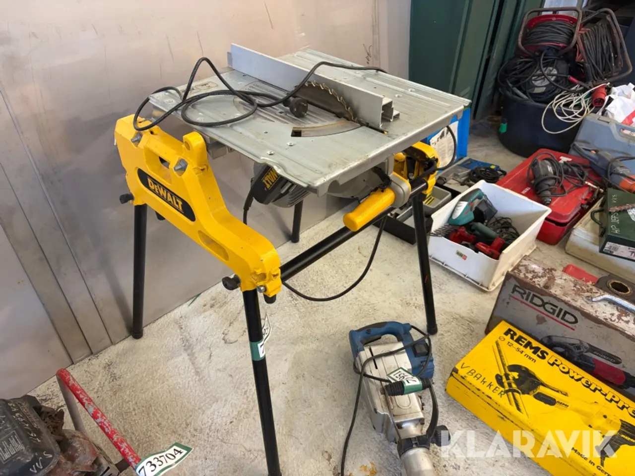 Billede 1 - Rundsav Dewalt DW743-DK