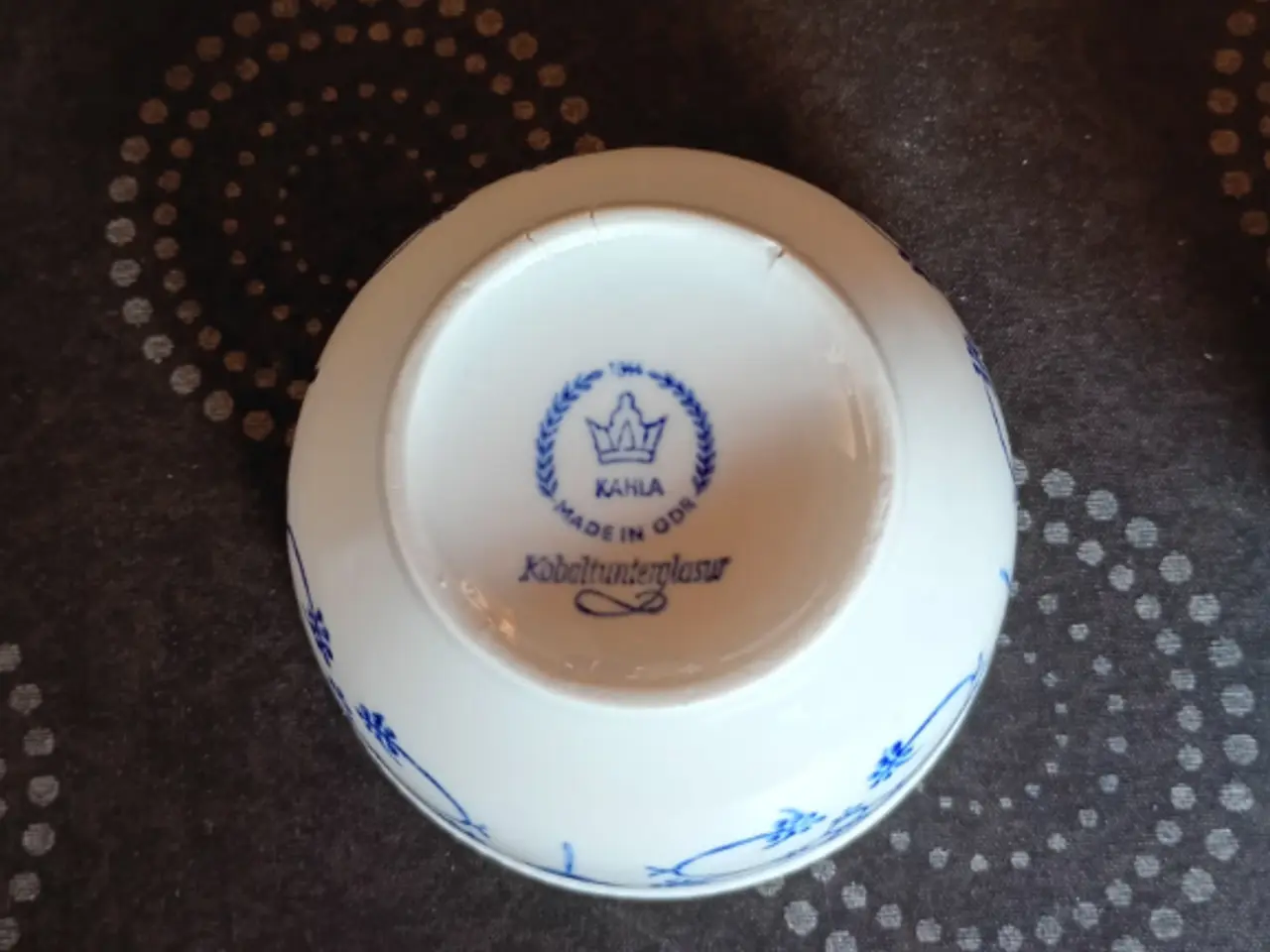 Billede 2 - VEB Porzellanwerk Kahla (DDR) - Sukkerskål og flød