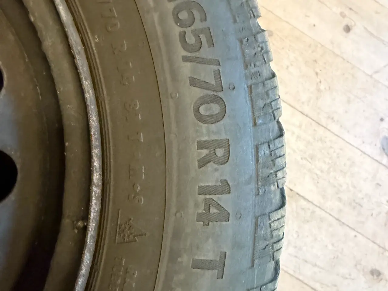 Billede 2 - 14” vinterhjul til VW UP, Skoda Citigo, Seat Mii