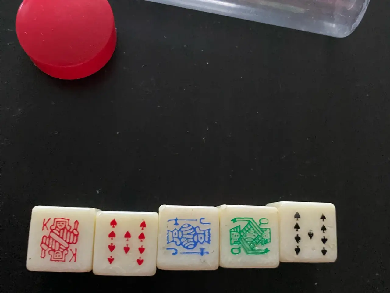 Billede 7 - Et klassisk poker-terningspil