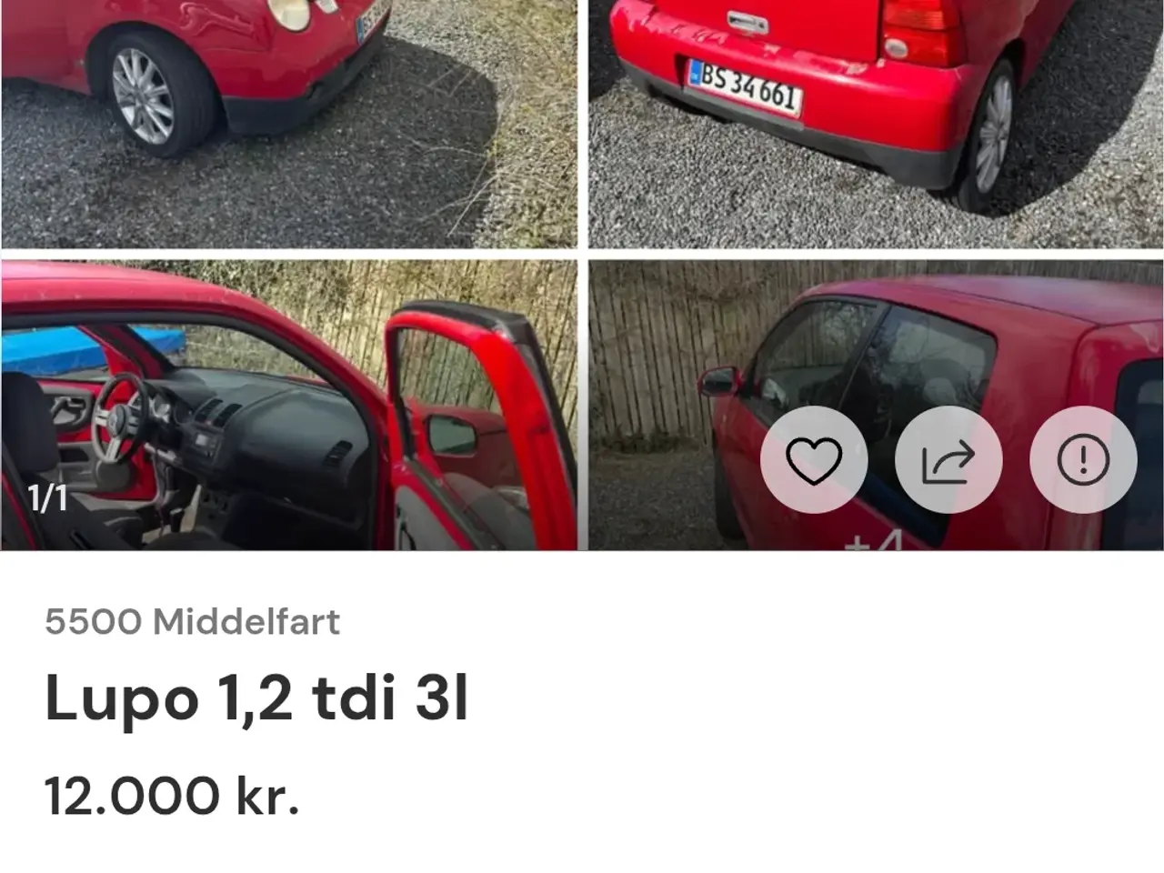 Billede 2 - Lupo 1,2 tdi 3l