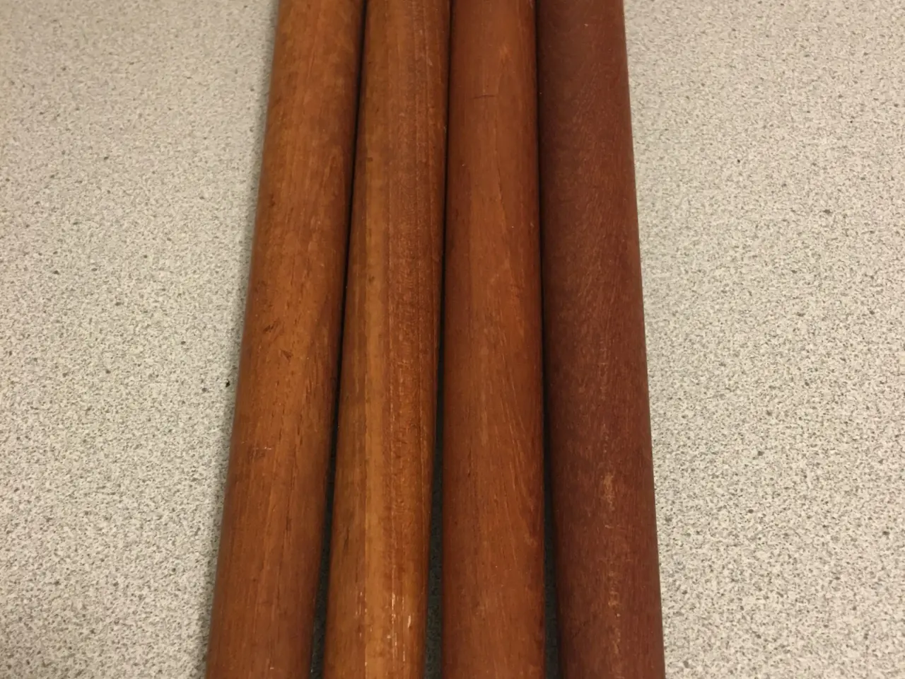 Billede 2 - Bordben, teaktræ 45 cm