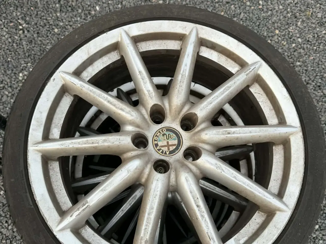 Billede 3 - 5 x 110 19" Alufælge til Alfa Romeo med Sommerdæk