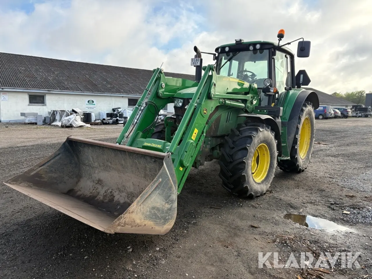 Billede 1 - Traktor John Deere 6130 M med frontlæsser