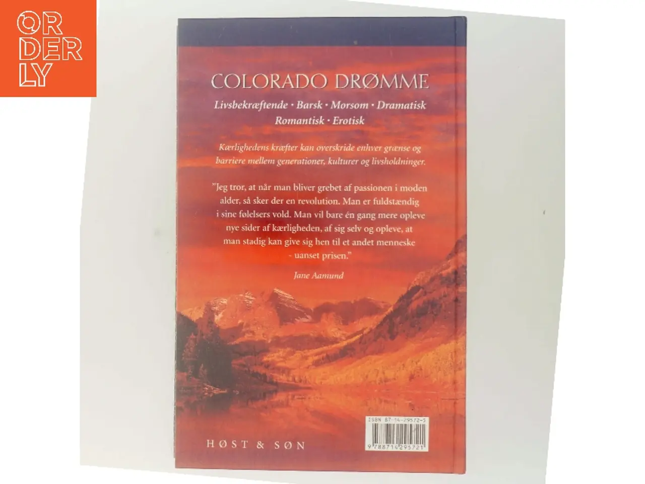 Billede 3 - Colorado drømme : en roman om den modne passion af Jane Aamund (Bog)
