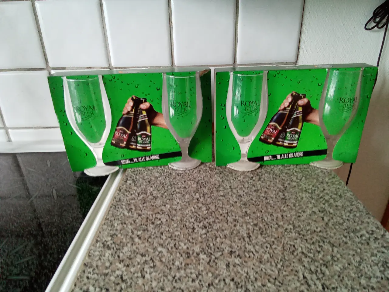 Billede 1 - Royal øl glas