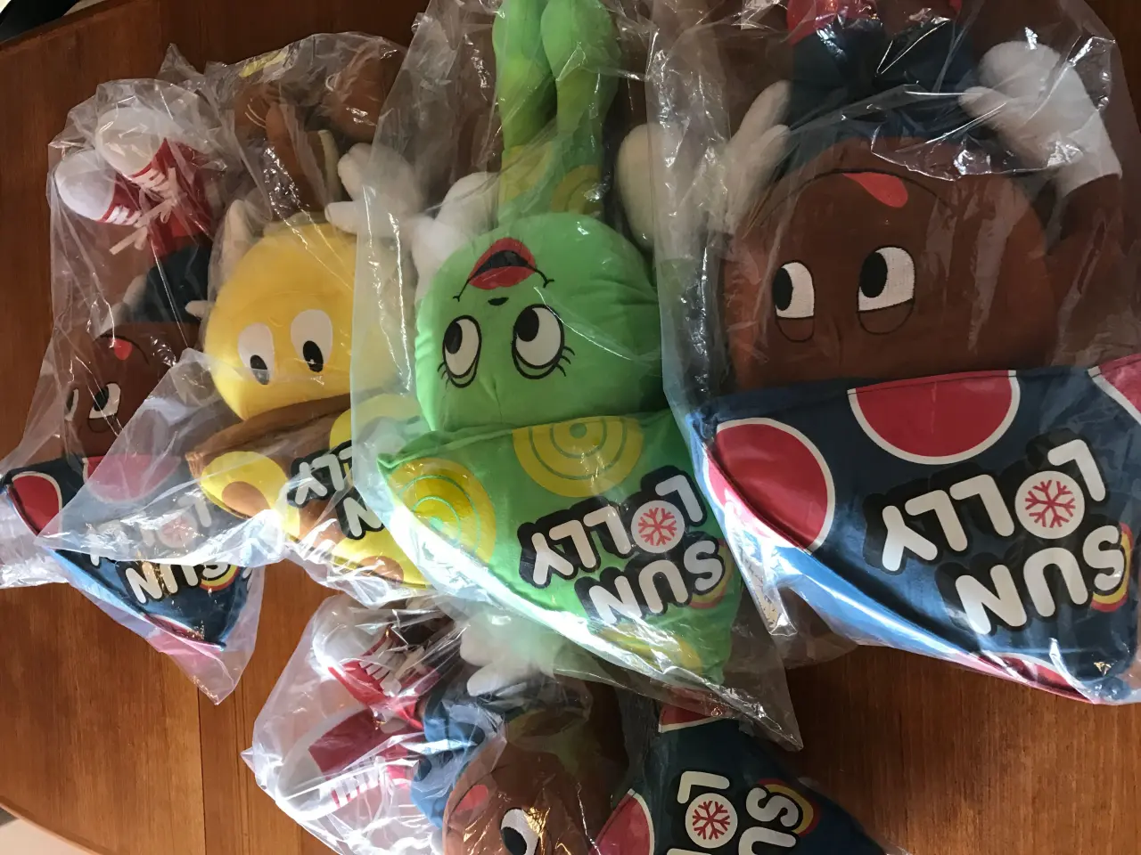 Billede 5 - 5 stk. store 'Sun-Lolly' bamser