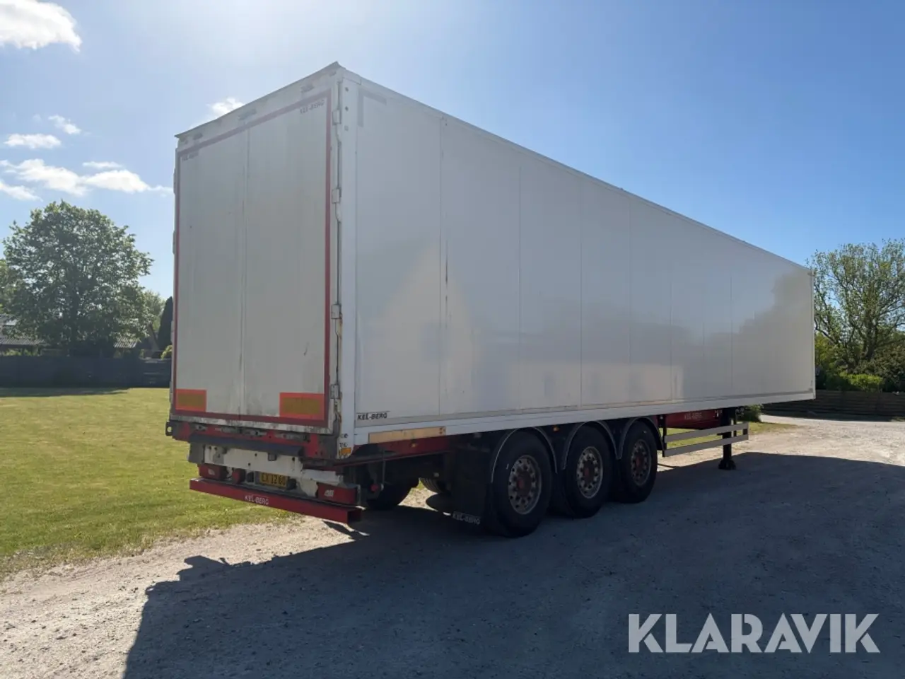 Billede 3 - Boxtrailer Kel Berg D100V M S40J3 3 akslet