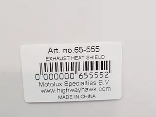 Highway Hawk - Heat shield