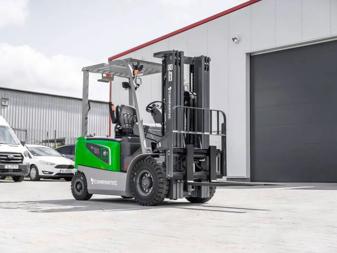 Billede 2 - Compartec GH15-E el-gaffeltruck - 1500 kg, 4800 mm - demo
