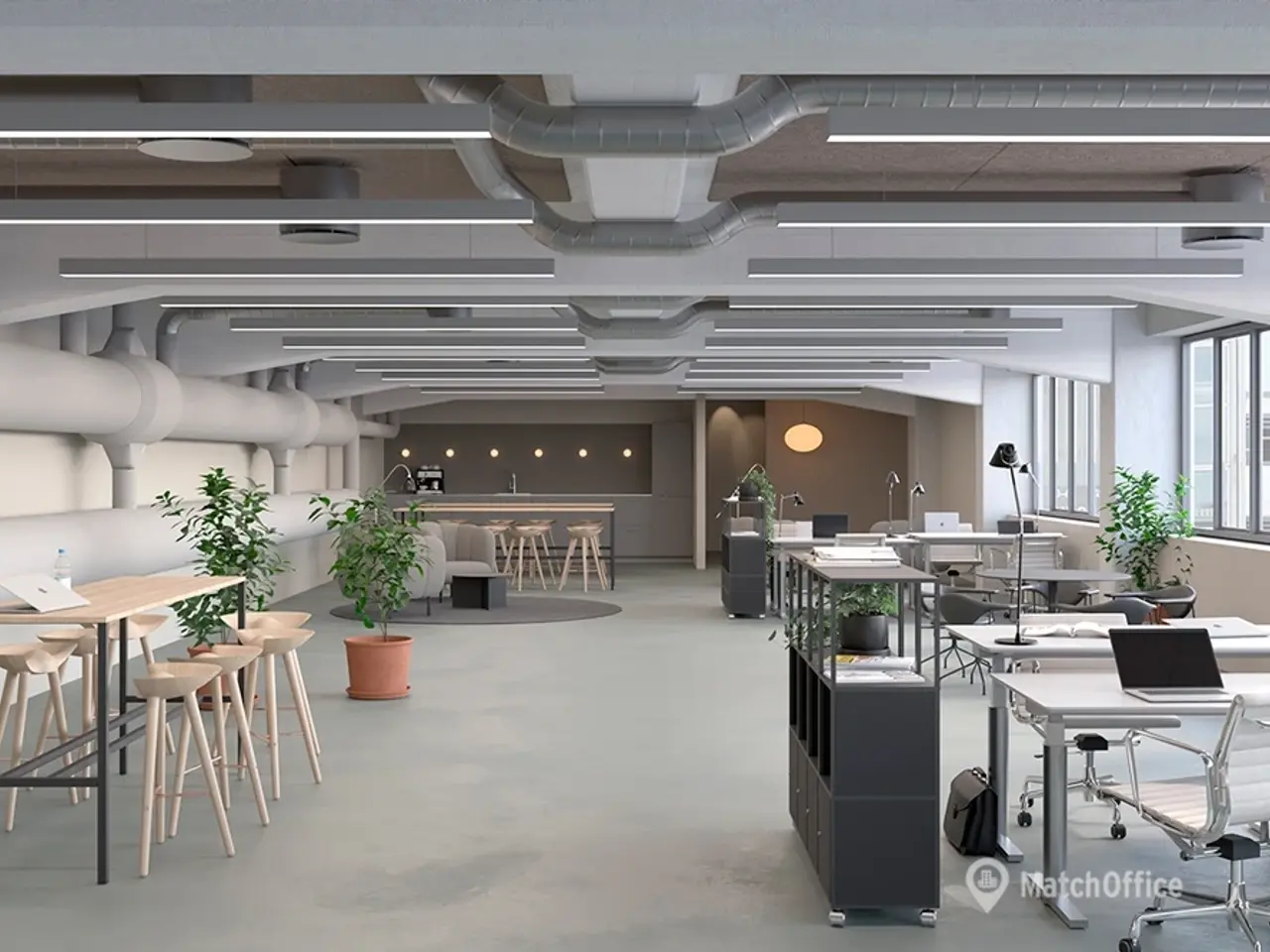 Billede 13 - Indflytningsklare kontorer i  gennemrenoveret fabriksbygning