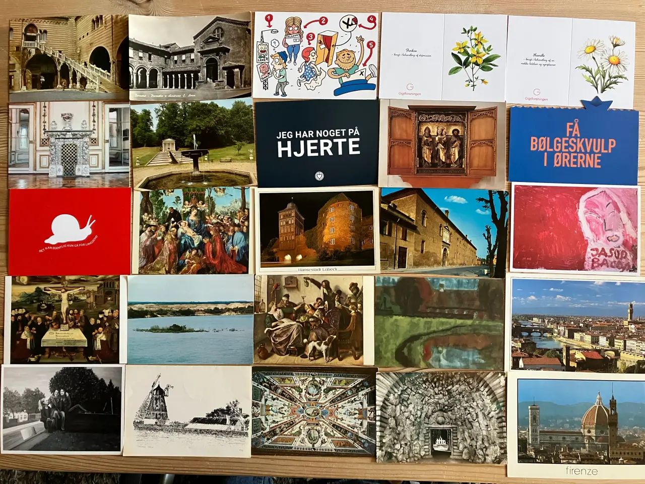 Billede 18 - 4x100 Postkort GO-CARD, reklame- og kunstpostkort 