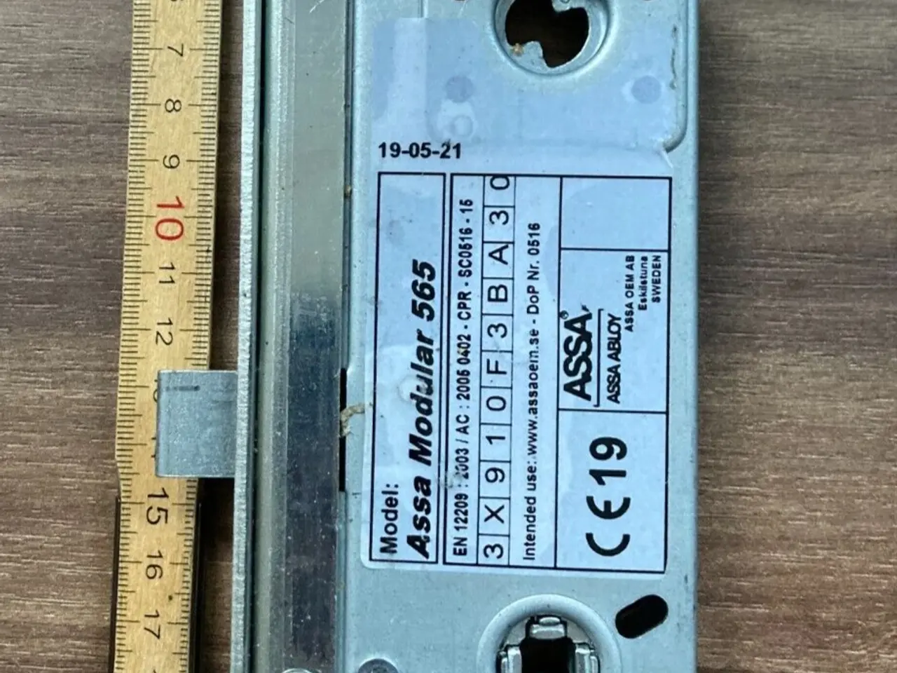 Billede 4 - ASSA ABLOY Modular 1498 Lock Case – 225 mm – Steel