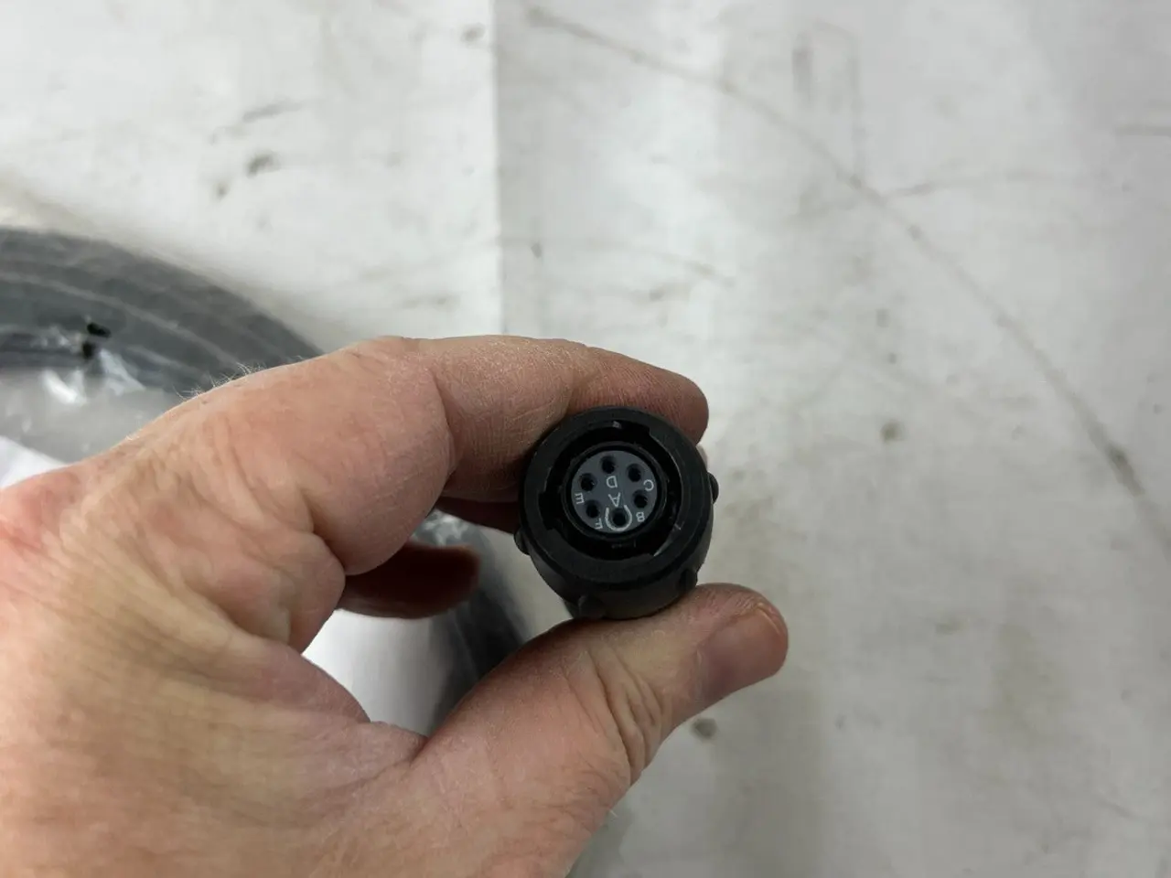 Billede 6 - 0–20 Ma Db9 9‑Way D‑Type Comms kabel Milspec ny