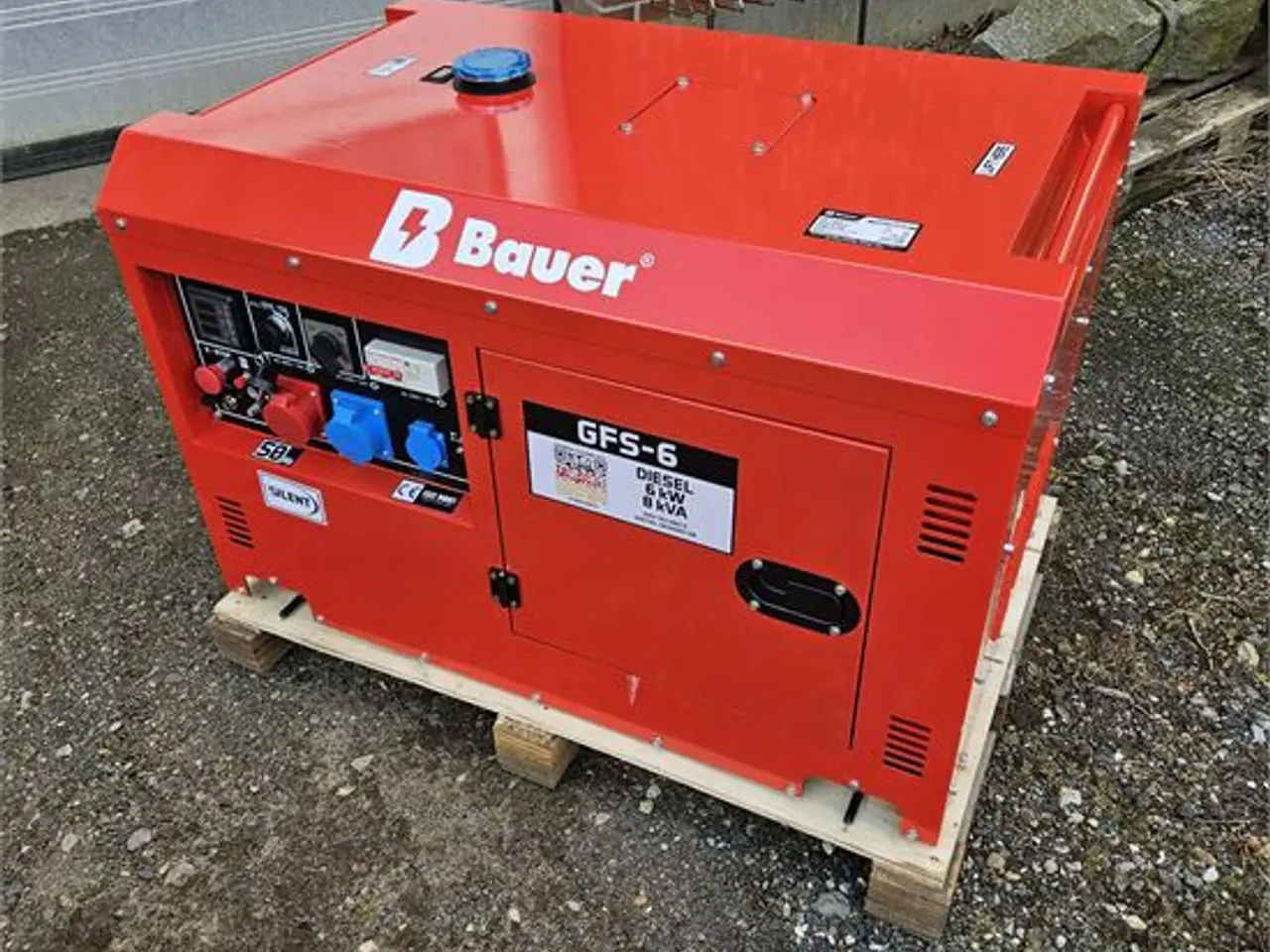 Billede 1 - Bauer GFS-6 - 8 kVA / 6 KW