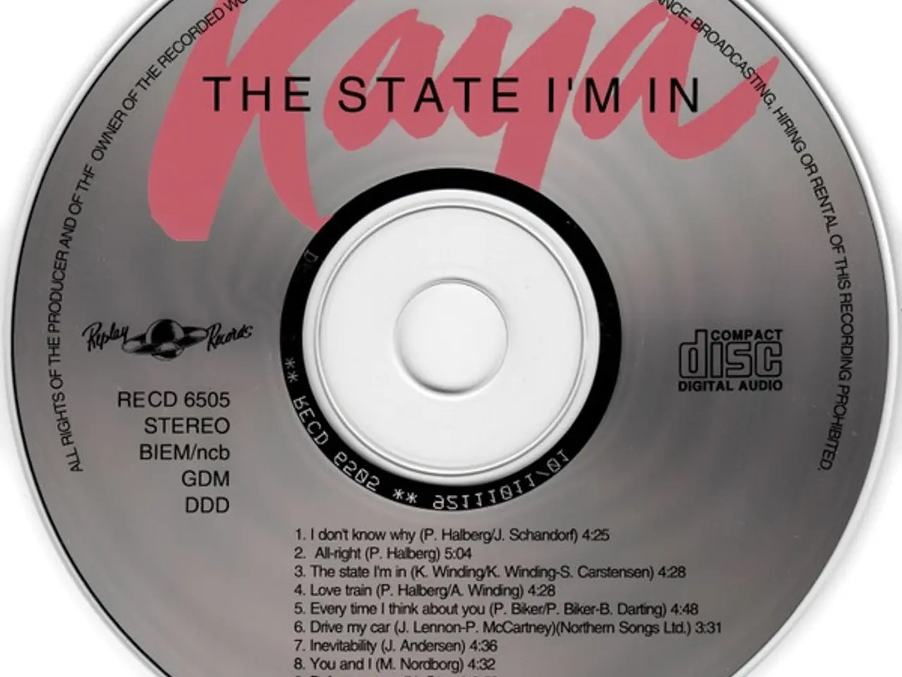 Billede 3 - Kaya* – The State I'm In – CD