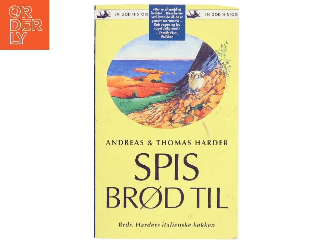 Billede 1 - Spis brød til : Brdr. Harders italienske køkken (Bog)