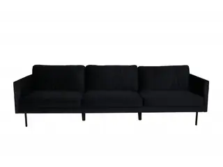Zoom 3 personers Sofa - Sort