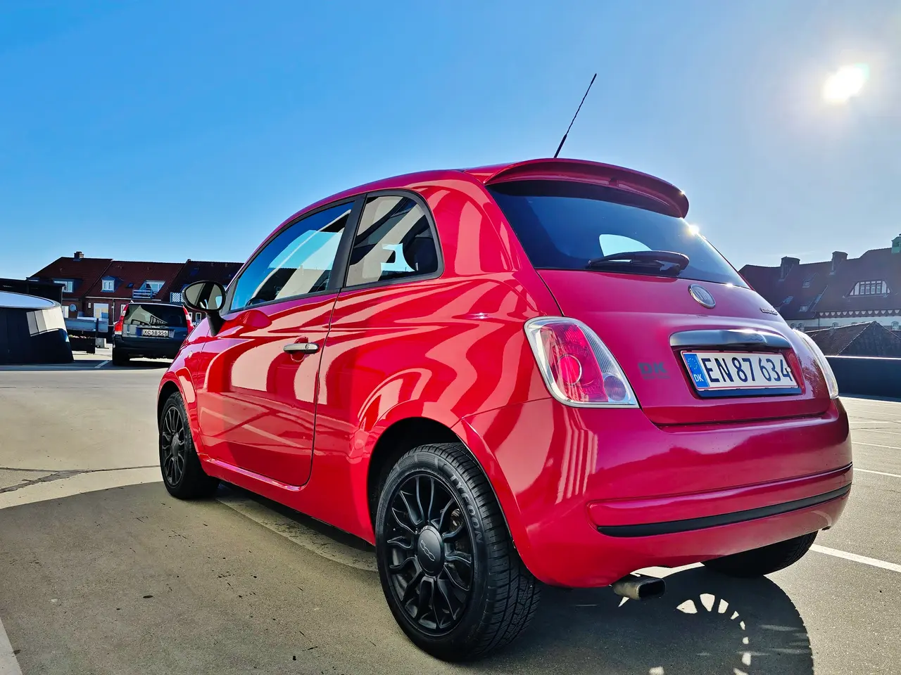 Billede 5 - Flot flot Fiat 500 med lav km