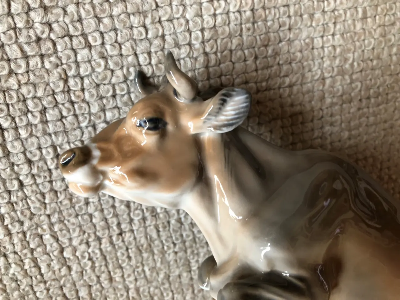 Billede 3 - Figur Liggende Ko (Royal Copenhagen)