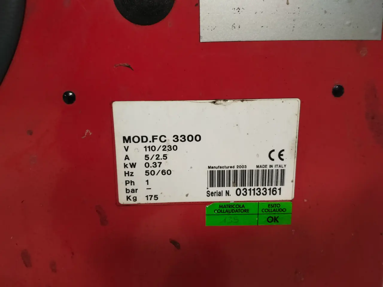 Billede 9 - Cormach / Correggio FC 3300, Hjulafbalancering 