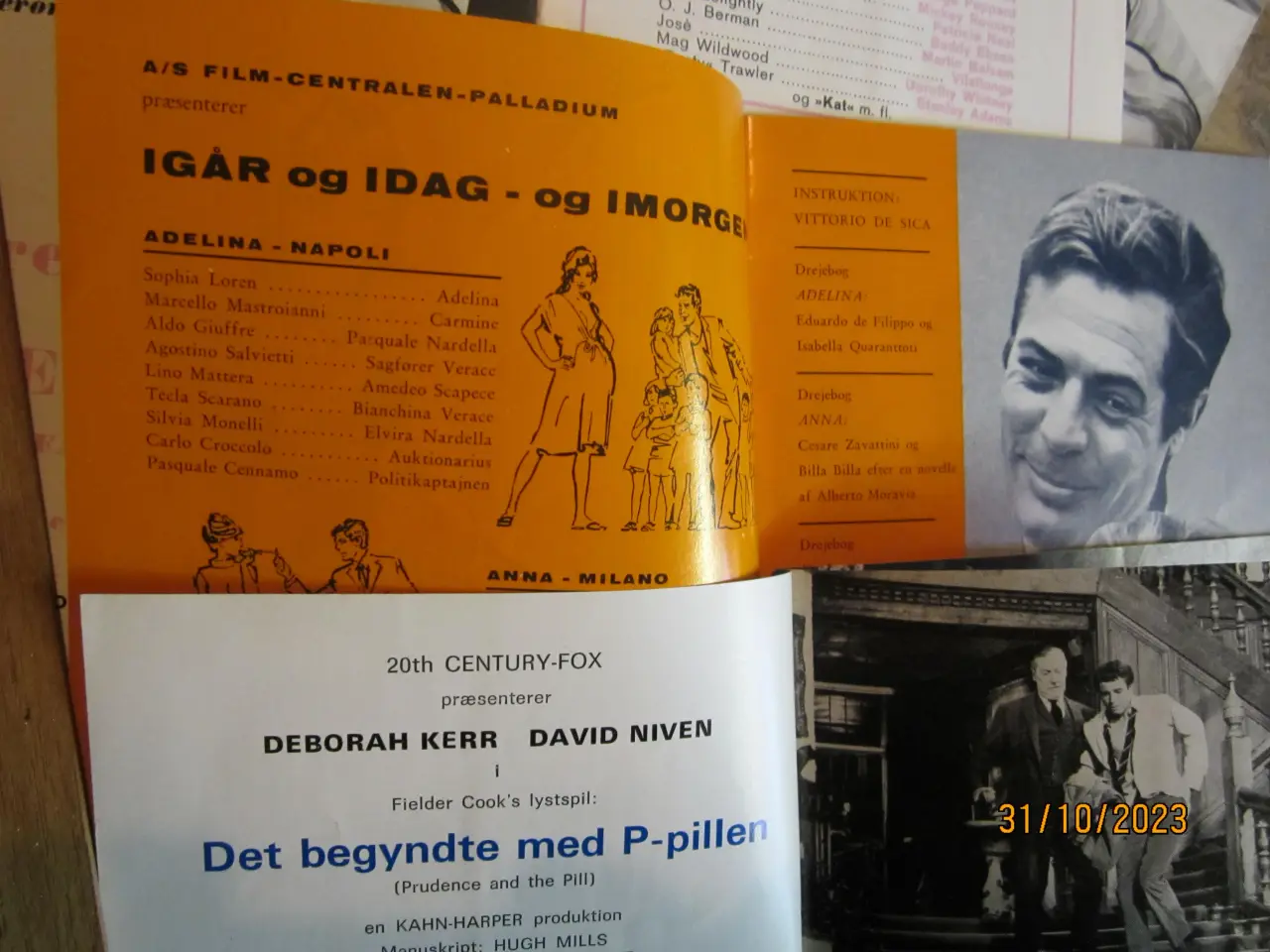 Billede 4 - programmer fra gamle biograffilm.