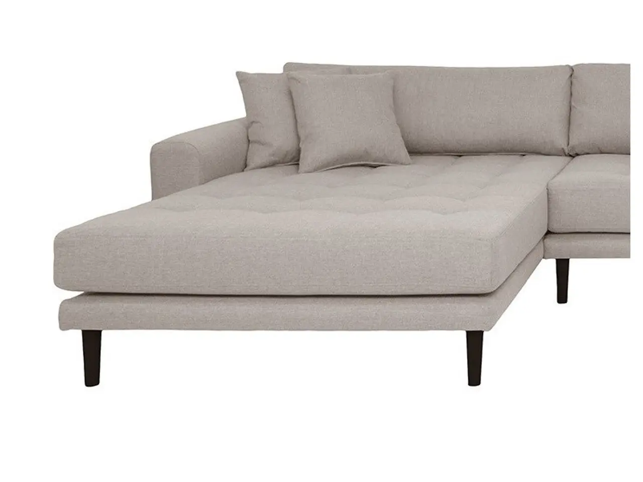 Billede 2 - Lido - Hjørnesofa med Venstrevendt Chaiselong - Stone stof