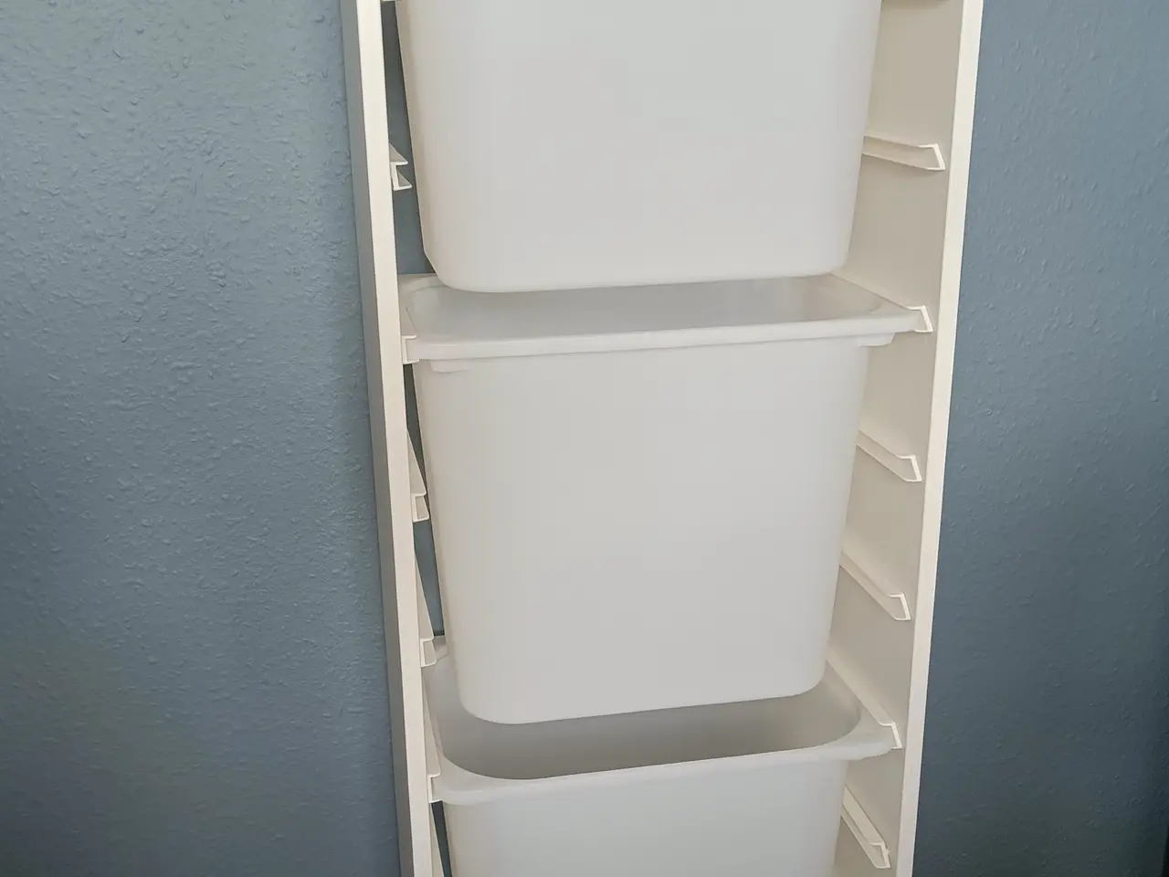 Billede 1 - IKEA TROFAST stel + 4 kasser (sælges samlet)