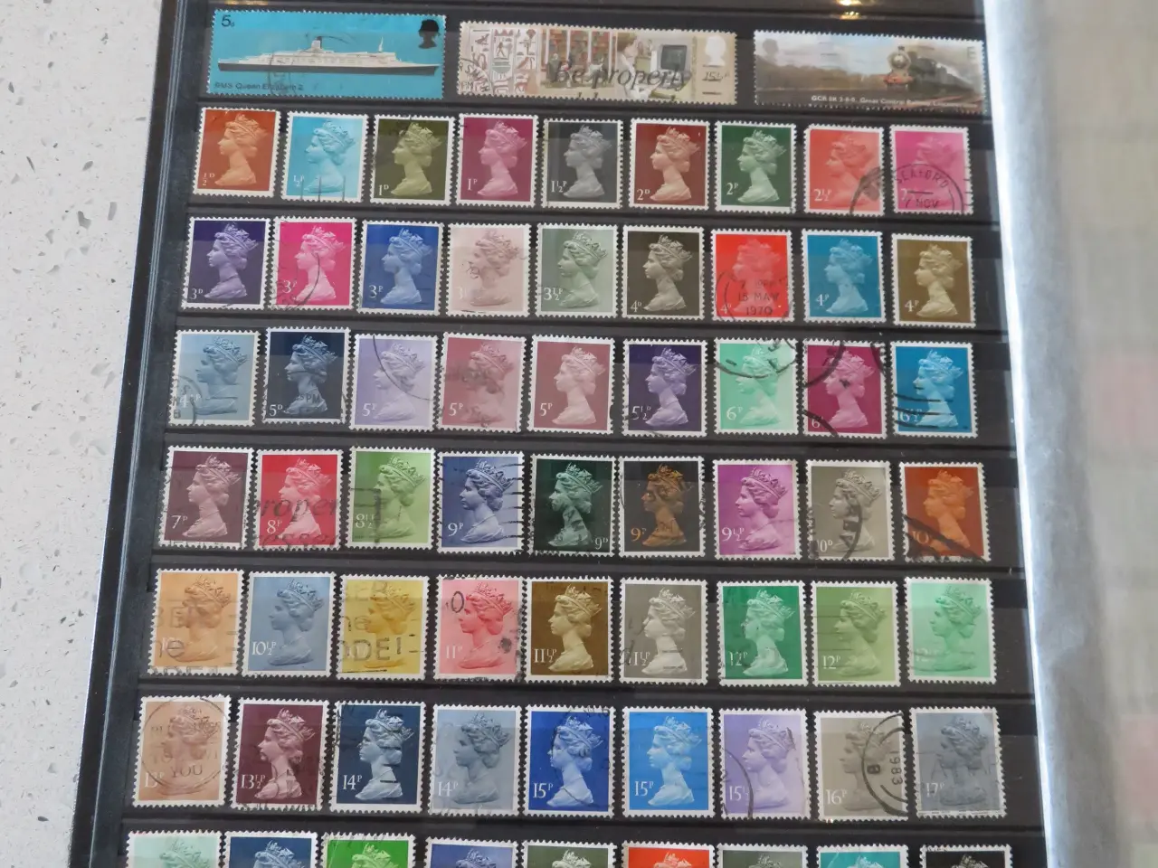 Billede 8 - Storbritannien/Great Britain, 571 forsk frimærker