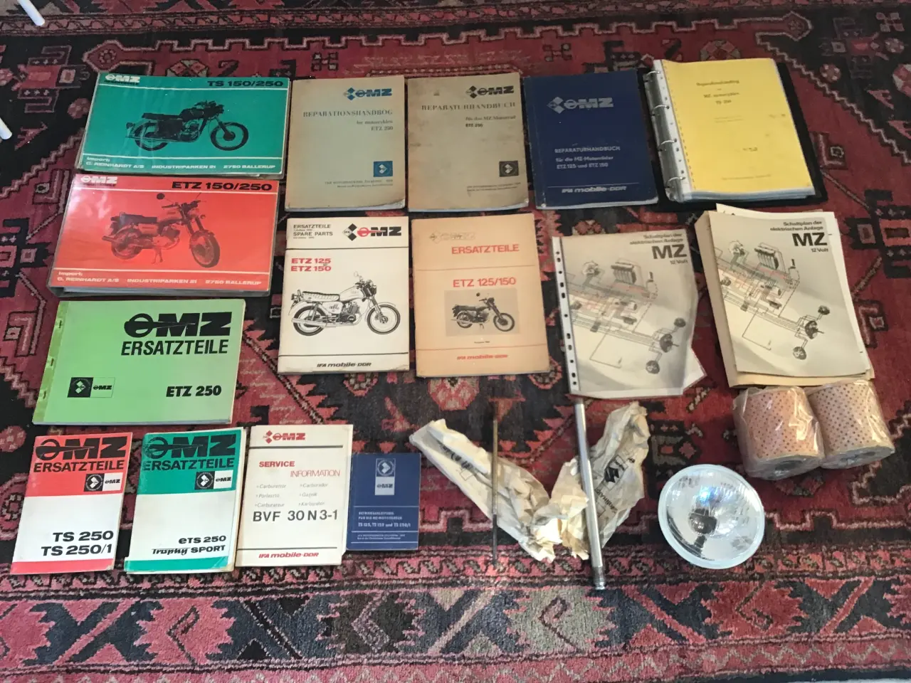 Billede 1 - MZ 150 nye og brugte dele