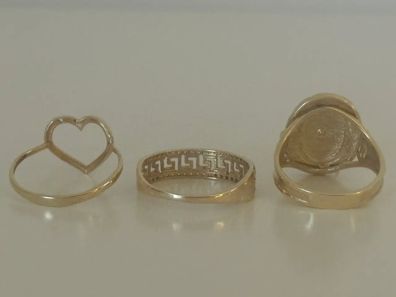 Billede 5 - Stor Versaces Medusa-ring i 14 kt guld