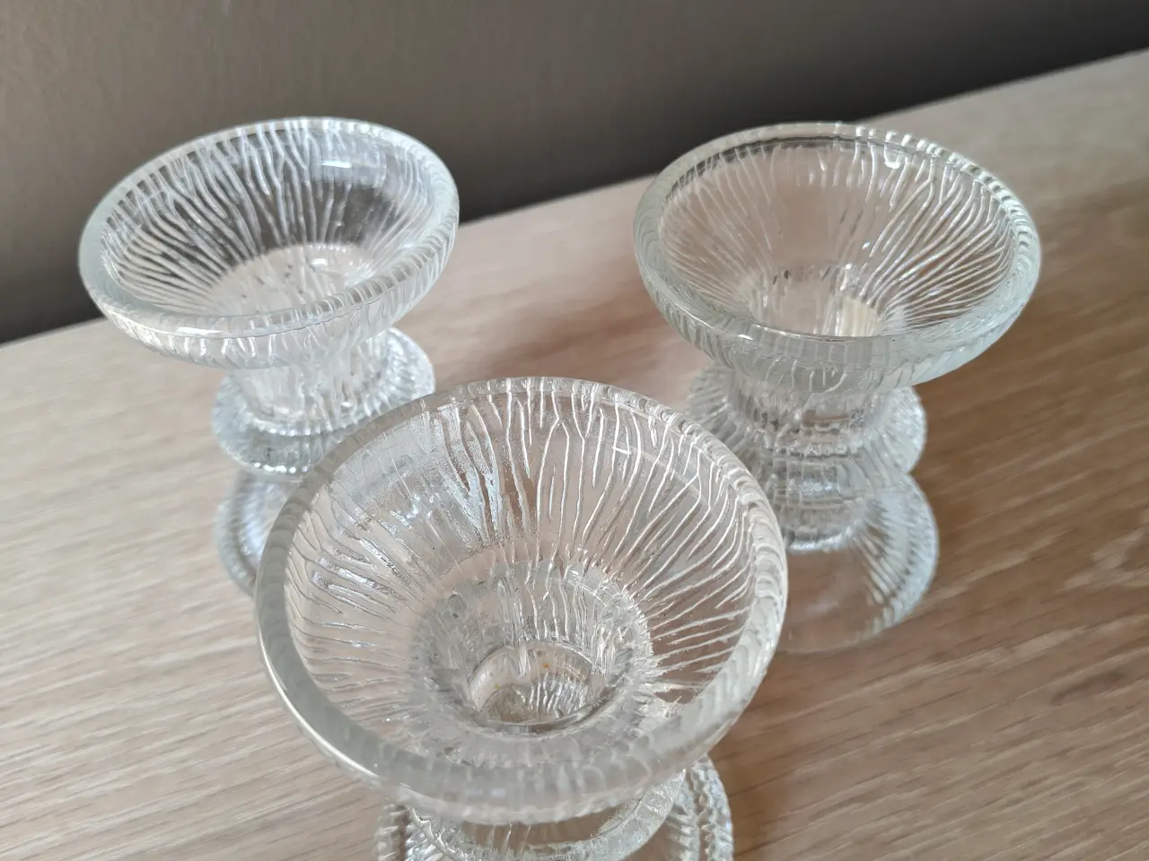 Billede 4 - Flotte Luminarc Nordic lysestager