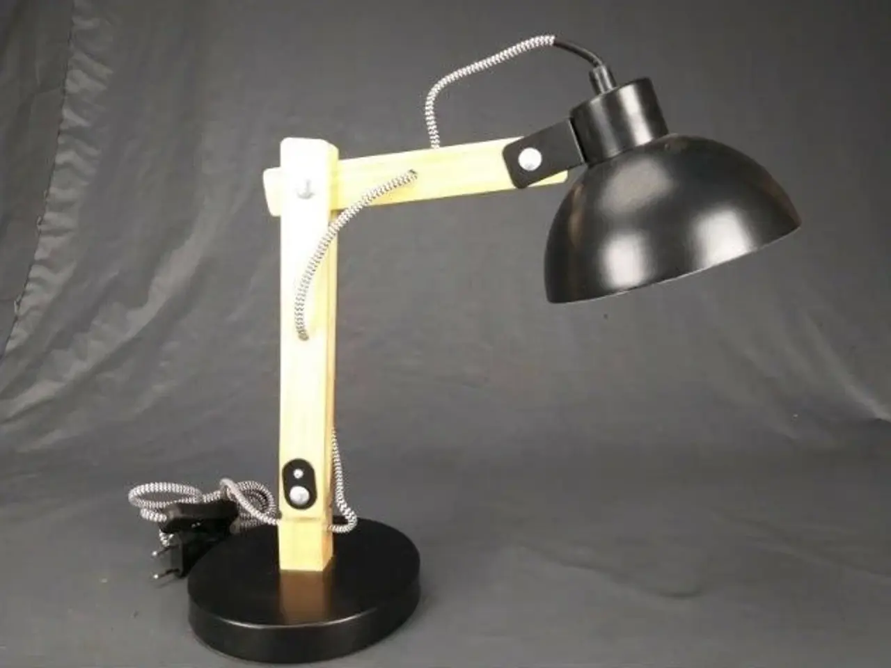 Billede 1 - Fin arkifektlampe i ægte retro stil