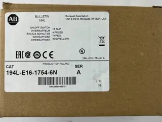 Allen Bradley 194L-E16-1754-6N Load kontakt 4-Pole
