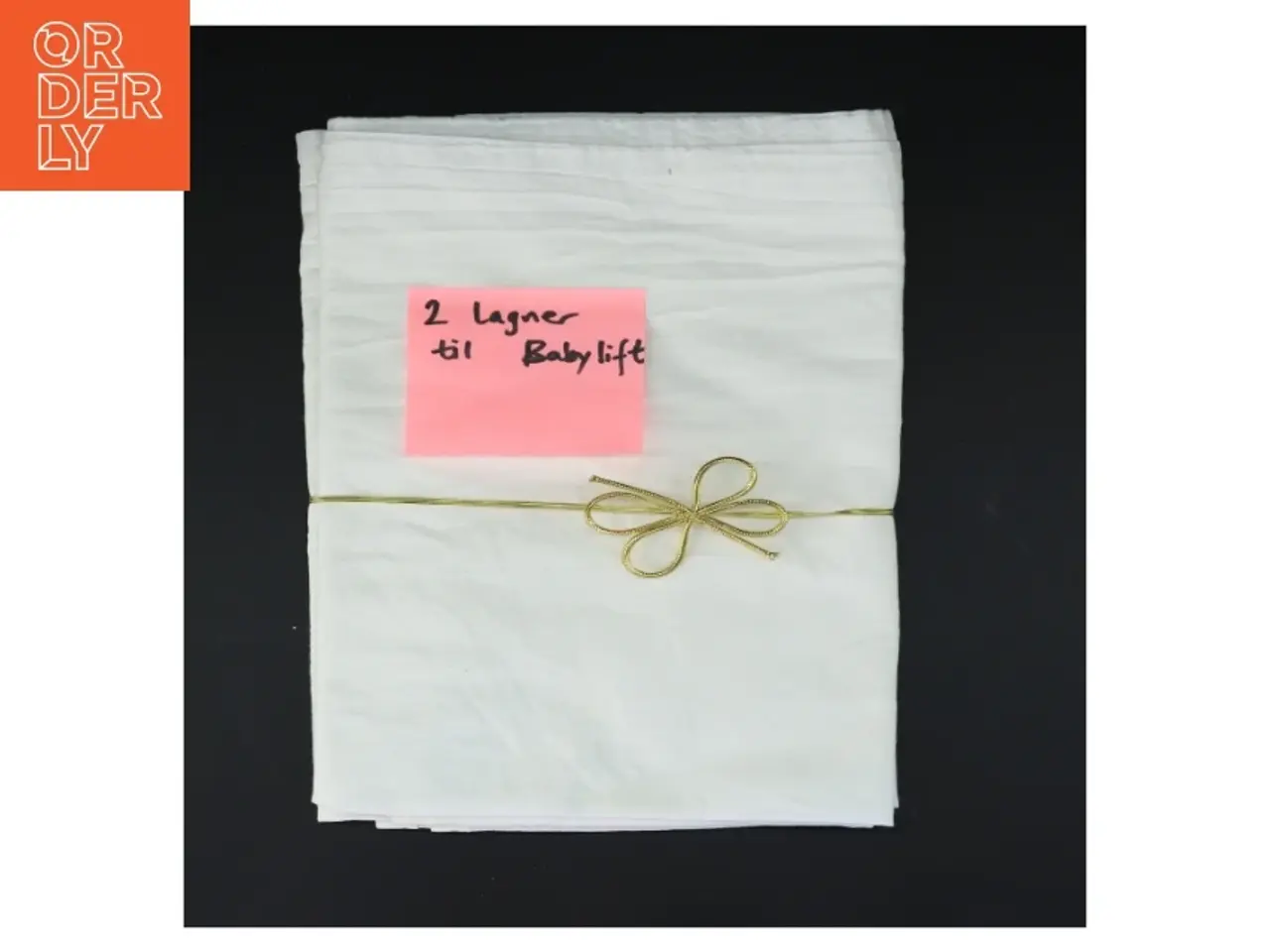 Billede 1 - 2 lagner til babylift (str. 105x60 cm)