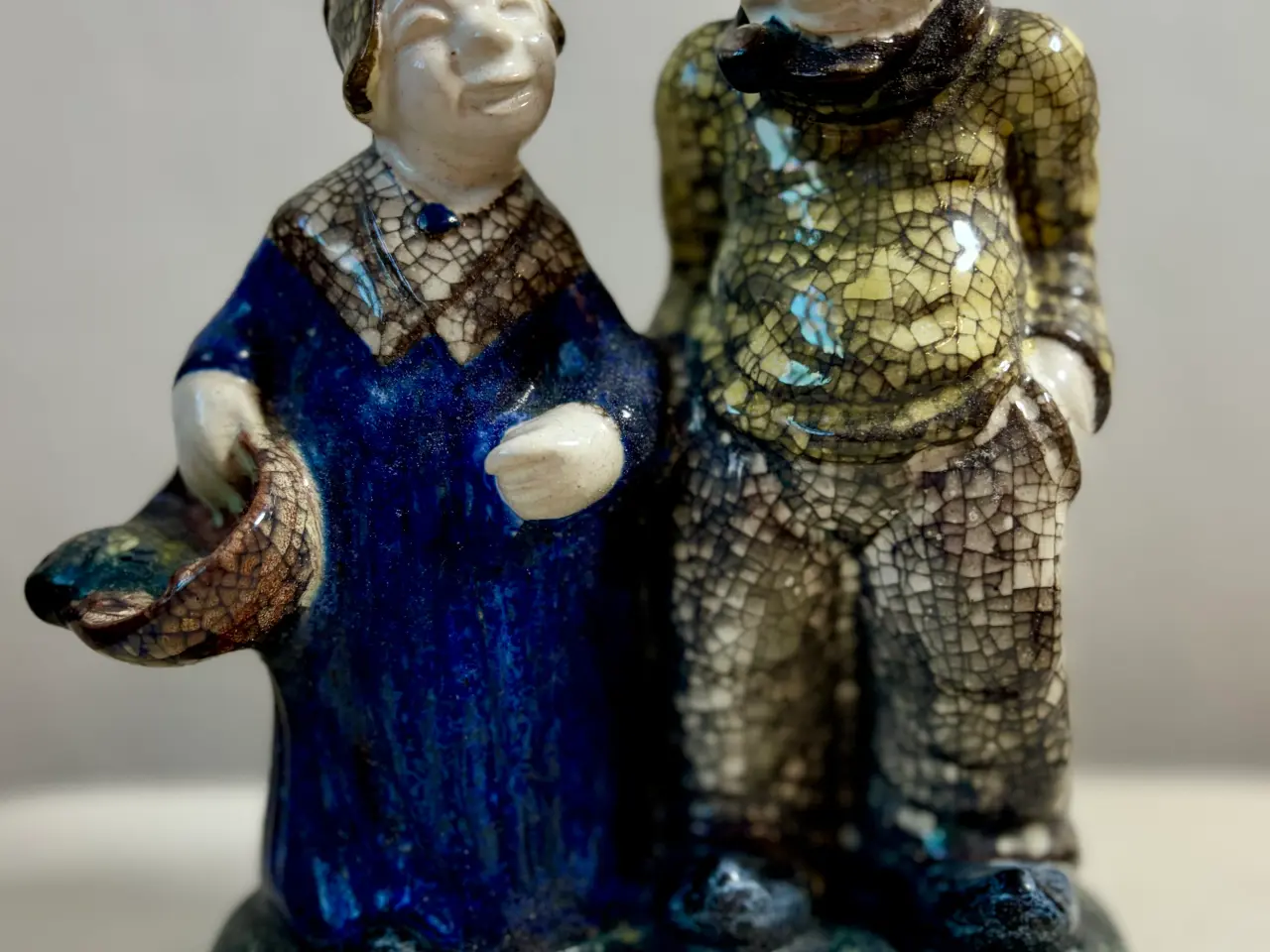 Billede 1 - Michael Andersen, figur af fiskerpar