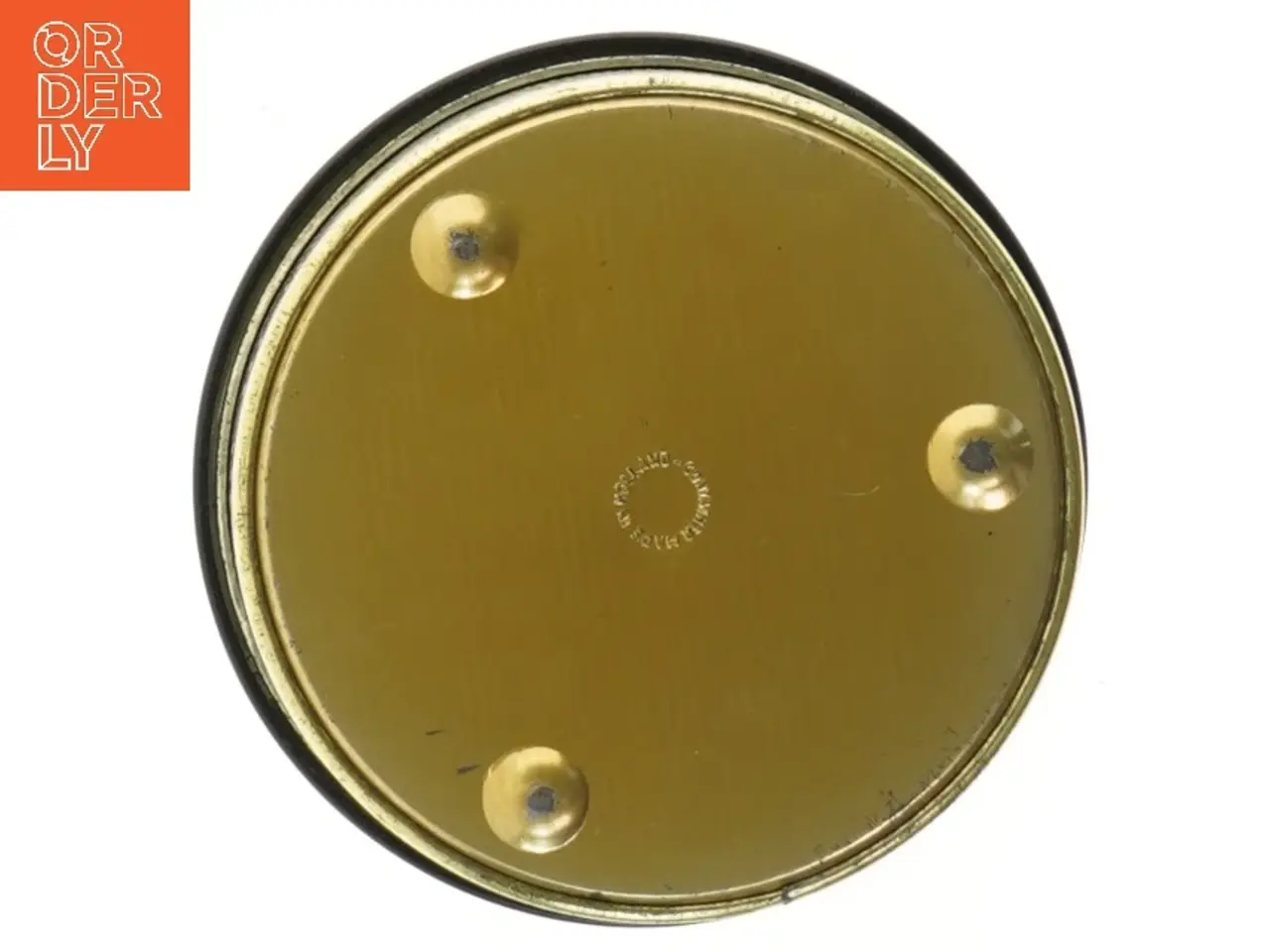 Billede 3 - Dekorativ metal æske (str. Ø 14 cm)